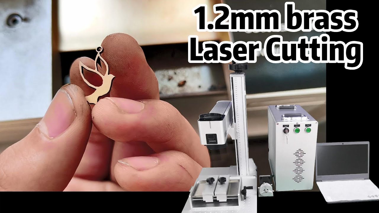 Taglio laser ottone da 1,2 mm | Macchina da taglio per incisione laser di collane