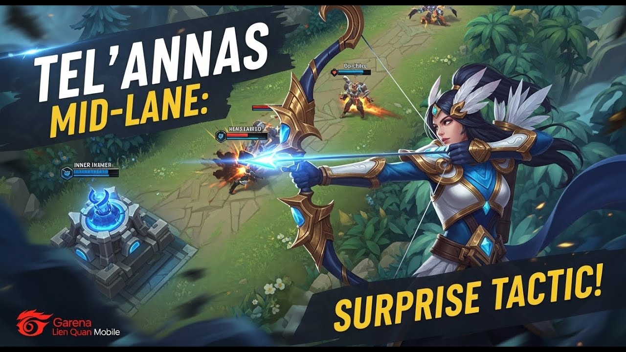 Tel'Annas mid-lane: a surprise tactic that catches opponents off guard.