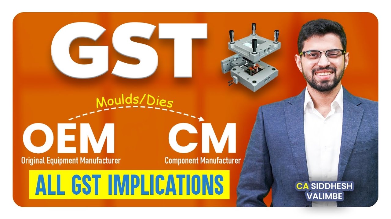 OEM - CM: Supply, ITC, Valuation (Interlinked) | GST Shot ✅ CA Siddhesh Valimbe