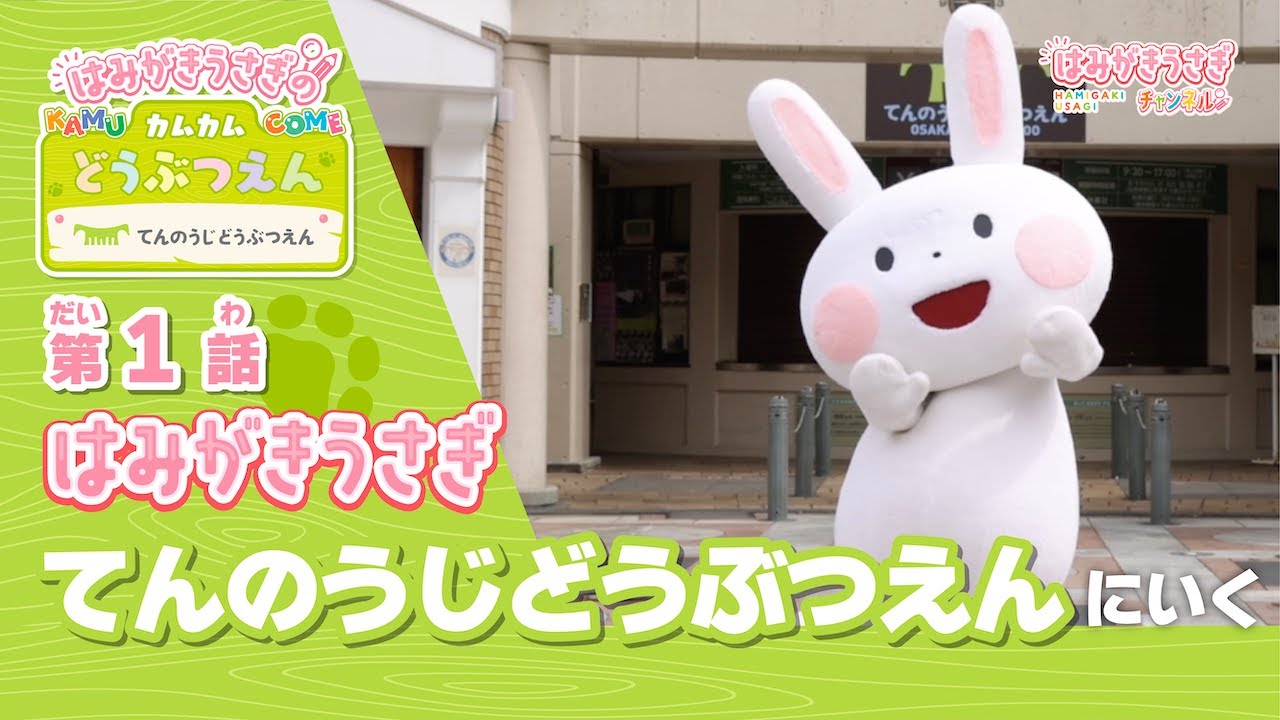 【予告】はみがきうさぎのカムカムどうぶつえん〜天王寺動物園のなかまたち〜ご案内