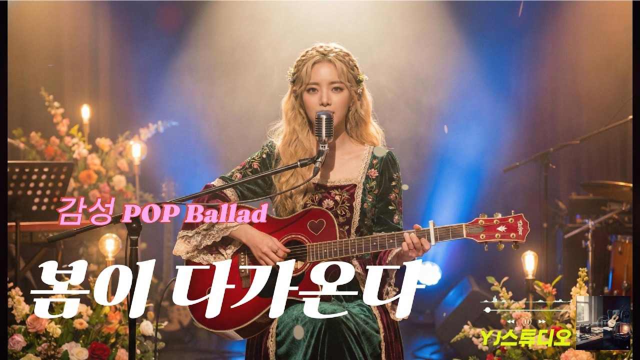 감성 팝 발라드 🎵 봄이 다가온다 🎸 1시간연속듣기 🎹 Spring is coming kpop 🎧 Emotional Pop Ballad