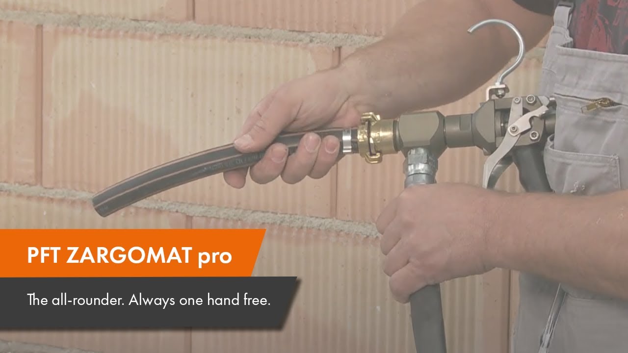 PFT ZARGOMAT pro - The all-rounder. Always one hand free.