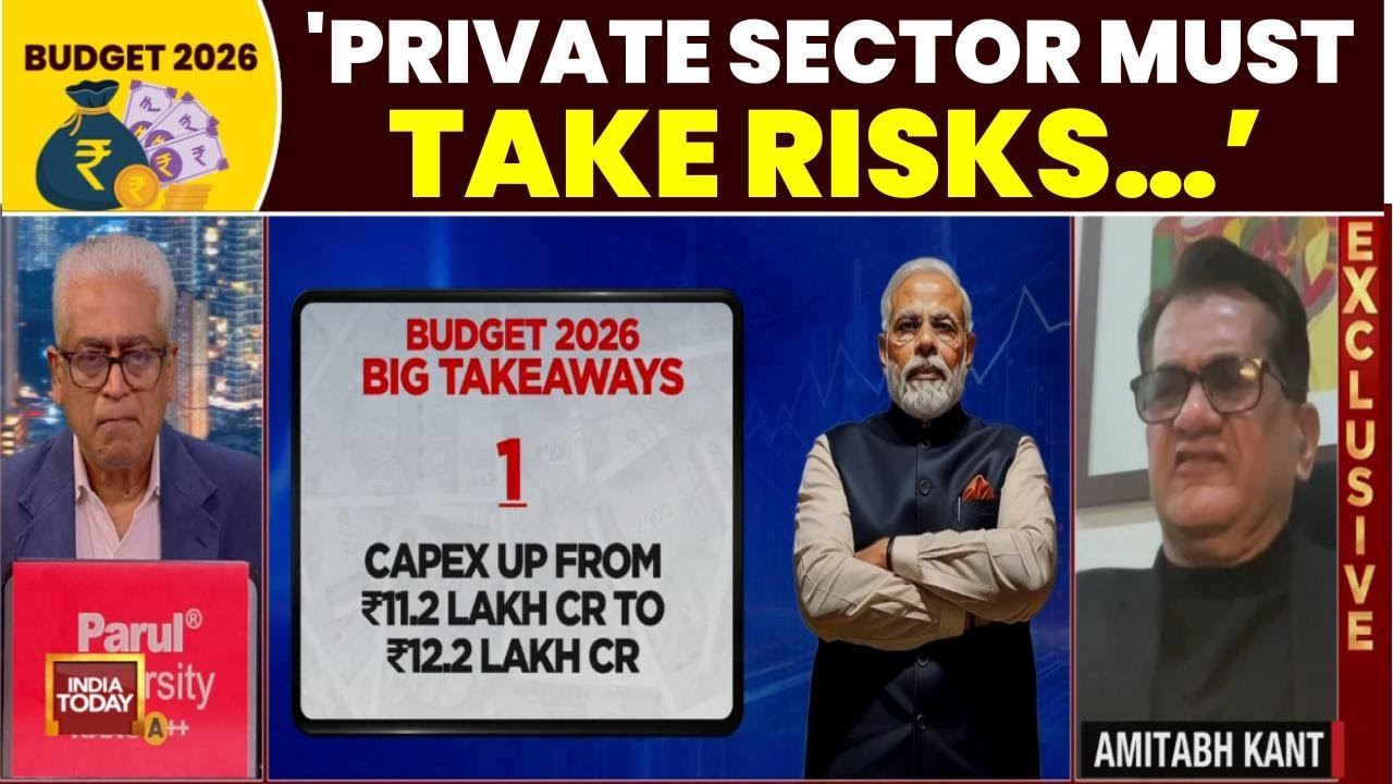 Amitabh Kant: '22-Year Tax Exemption For Data Centers Is The Smartest Move In Budget 2026'