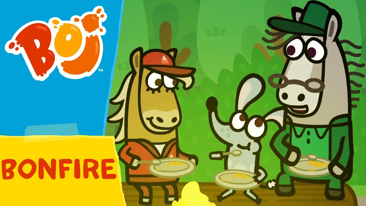 Boj - Bonfire | Cartoons for Kids