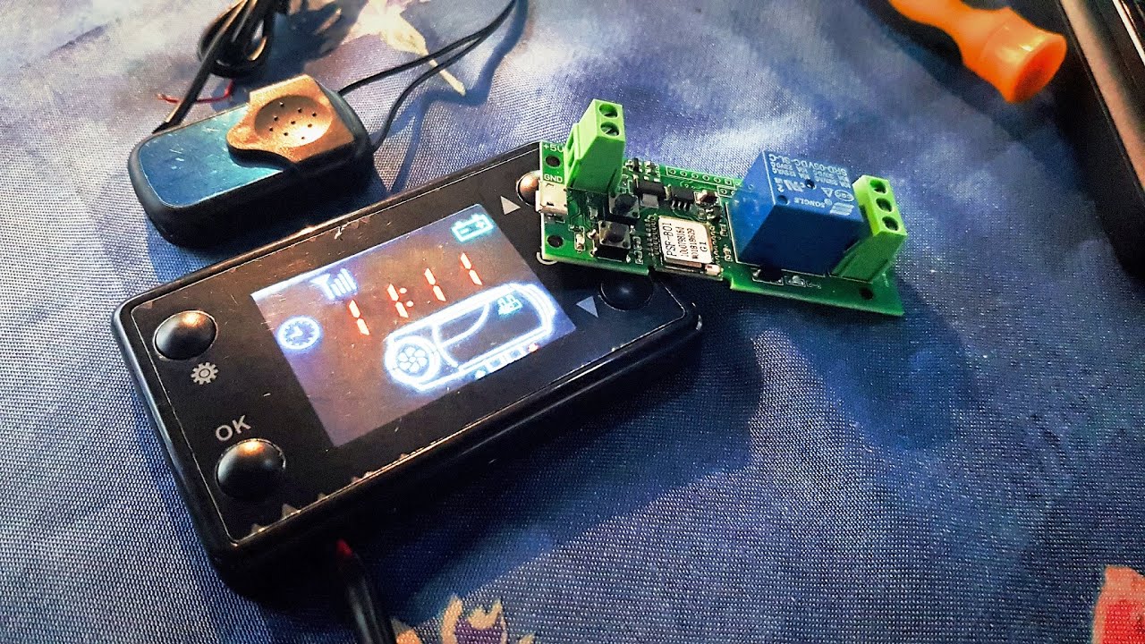 China Standheizung per Smartphone steuern - Control your chinese diesel heater via Smartphone