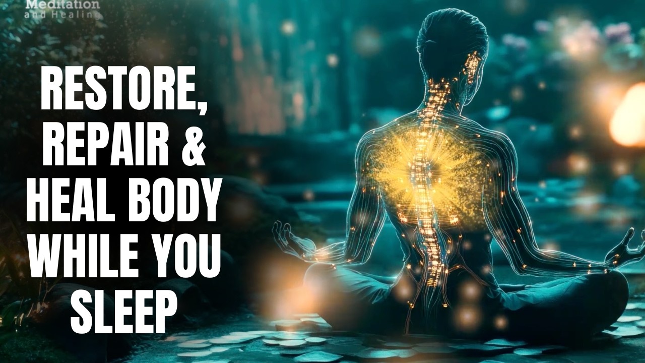 Full Body Healing l Deep Energy Healing Music | Restore, Repair & Heal Body While You Sleep
