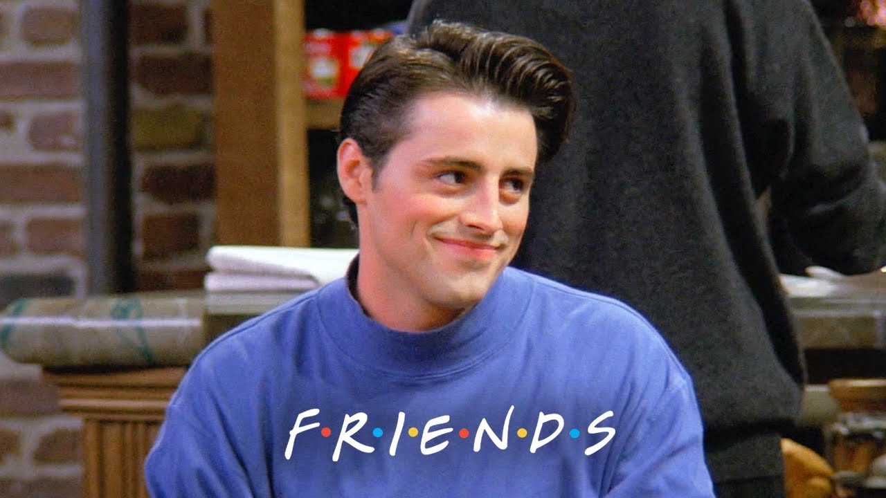 Joey Is Wearing Makeup | Friends