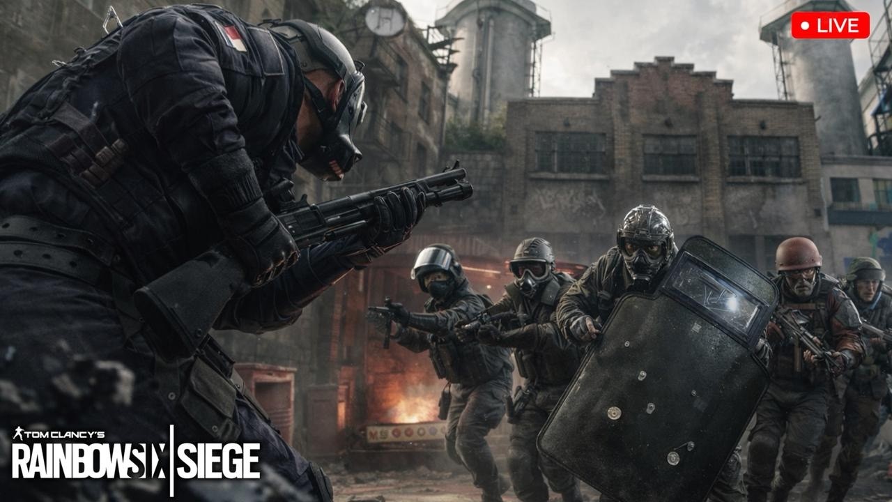 🔴Shield Rush Gone Wrong?! Rainbow six siege
