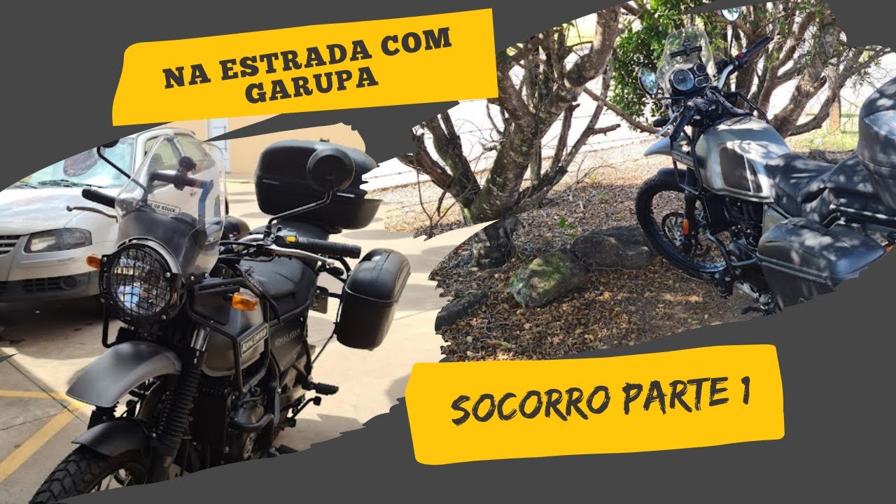 Himalayan na Estrada Com Garupa - Socorro Parte 1
