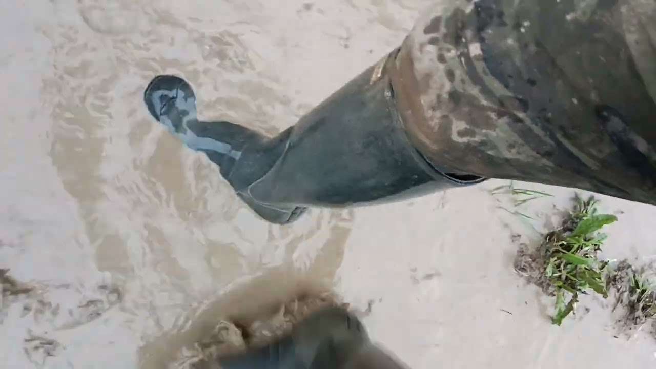 trott et bottes de l'eau et de la boue