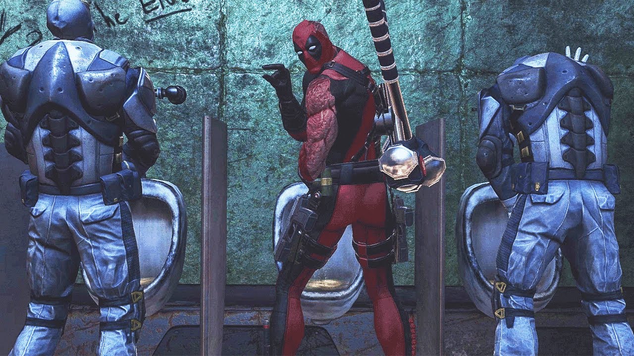 Самые смешные моменты из игры Deadpool