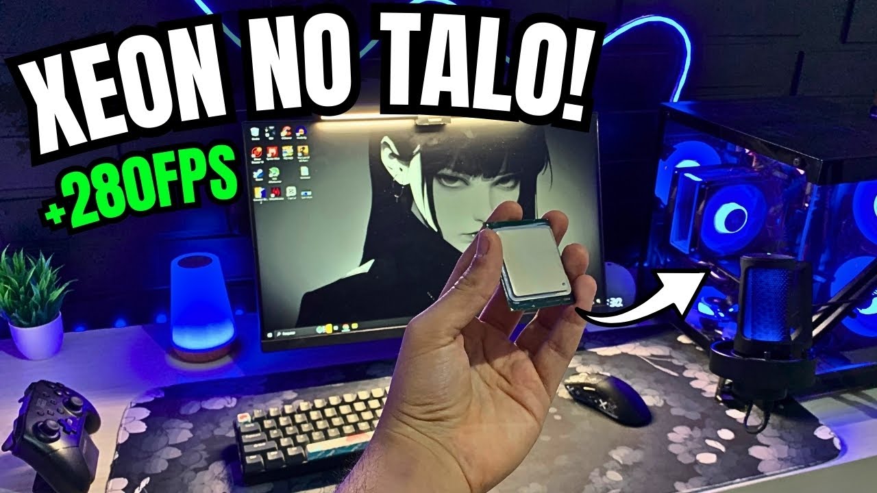 TUNEI meu PC GAMER Gastando Apenas 70 REIAS! (Xeon E5 2667v2 + RX 580)