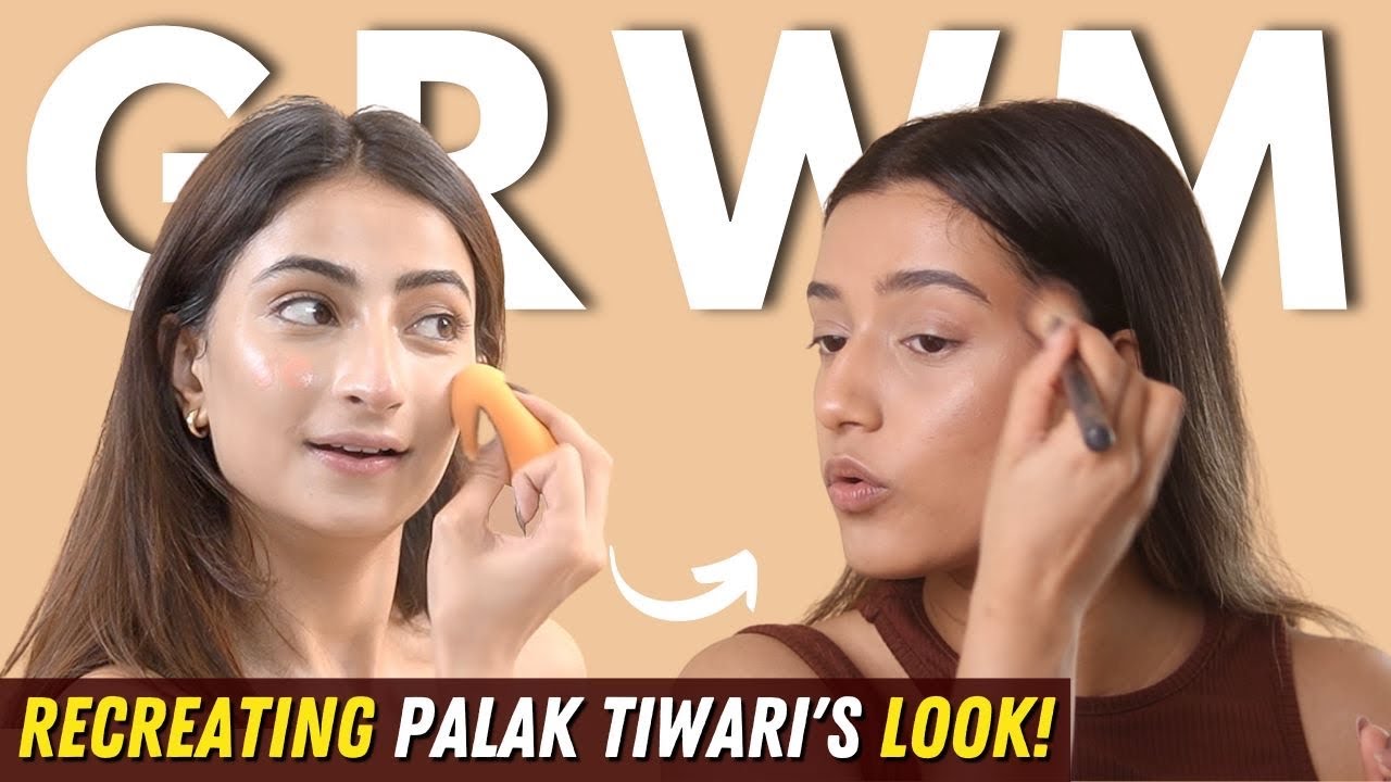 RECREATING PALAK TIWARI’S MAKEUP & SKINCARE ROUTINE | Aashi Adani