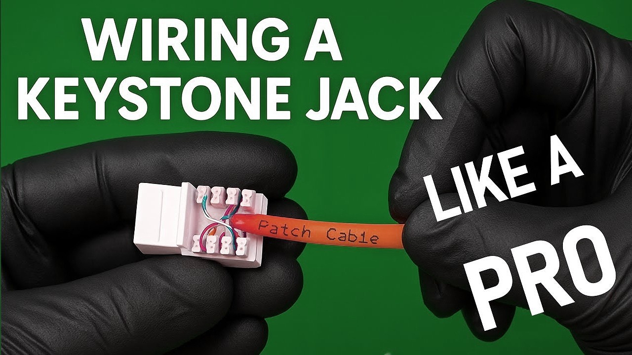 Wiring a Keystone Jack - The Definitive Guide