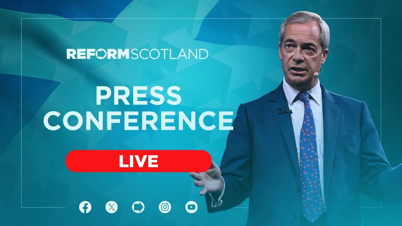 Watch LIVE as we announce our leader in Scotland. 🏴󠁧󠁢󠁳󠁣󠁴󠁿