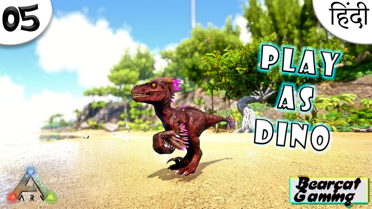 🔥 I Become a Baby Raptor 🔥 Play As Dino Ark Survival Evolved Ep 5 Hindi