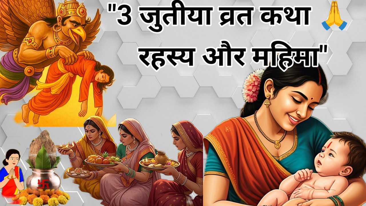 जुतिया व्रत की पौराणिक कथा 🌸 | संतान रक्षा के लिए सुनी जाने वाली अमर कहानी l @omras7 