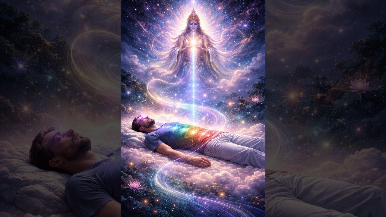 432Hz + 528Hz + 741Hz | Deep Healing Sleep 🌙 Calm Mind &bull; Relax Body &bull; Night Stream