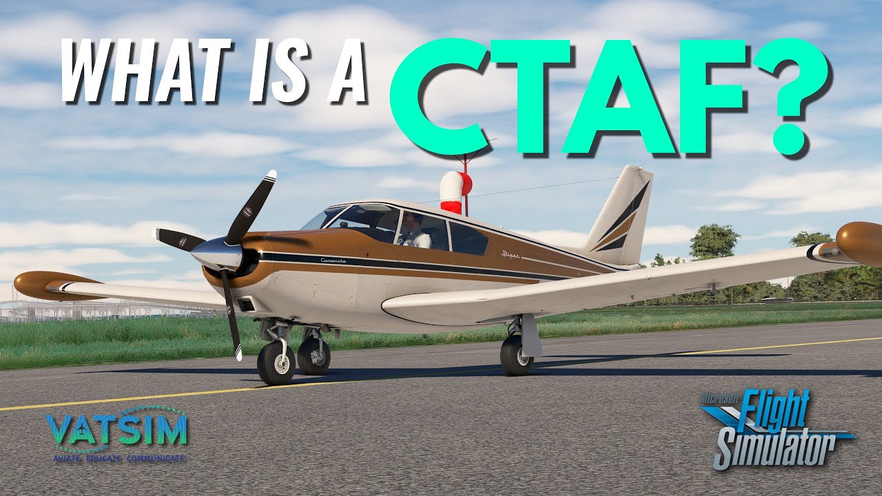 What is a CTAF? How to Find the Right Frequency on VATSIM During CTAF Trial
