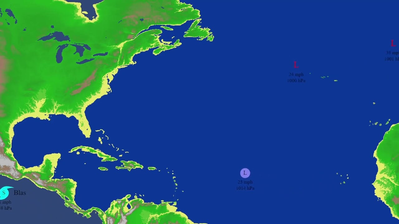 Cyclone Simulator Hurrricane Seasons: Season 1, Episode 2: 1980 Atlantic Hurricane Season