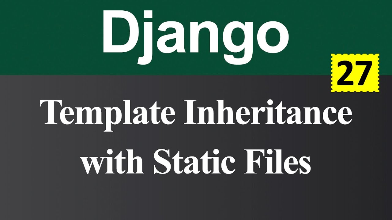 Template Inheritance with Static File in Django (Hindi)