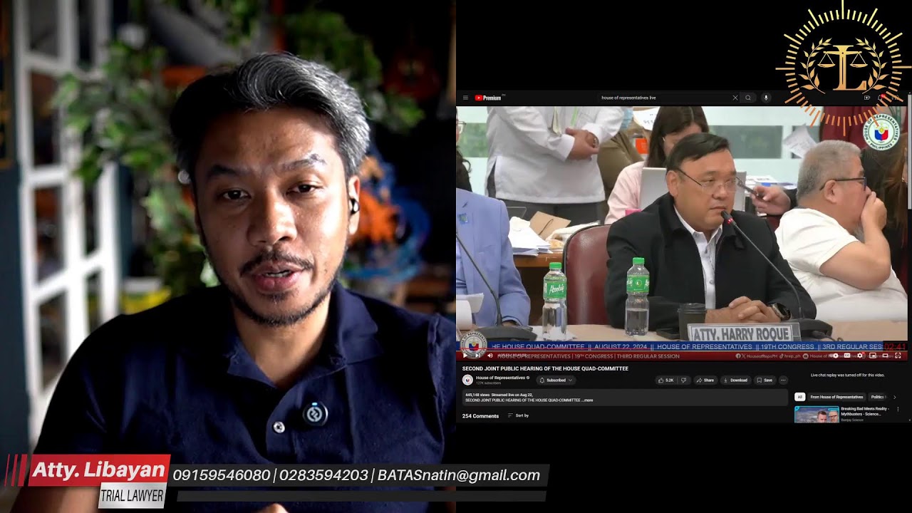 MAYABANG KASI? PAG ARALANG NATIN ANG CONTEMPT KAY ATTY. HARRY ROQUE