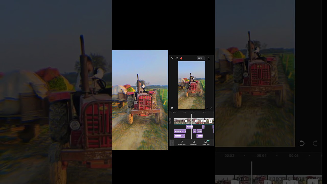 TRACTOR EDIT 😎#capcuttutorial #shortvideo #shortsfeed