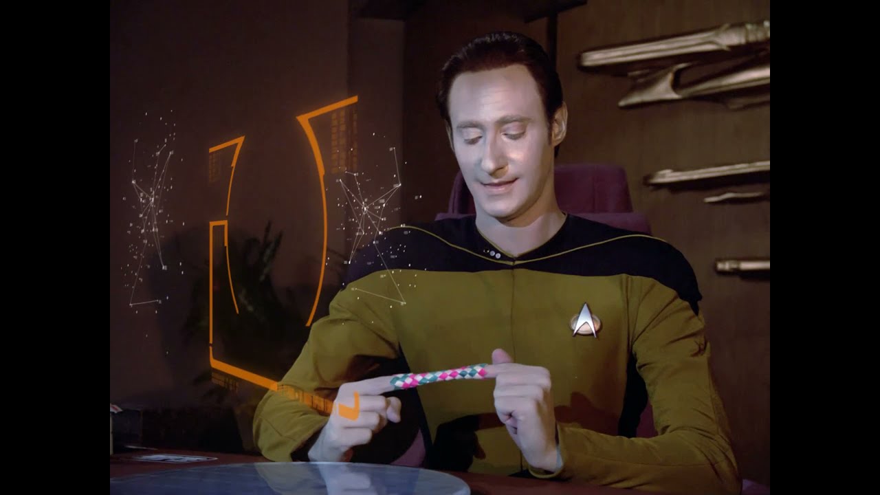 TNG0105 The Last Outpost - Data & The Chinese Finger Trap
