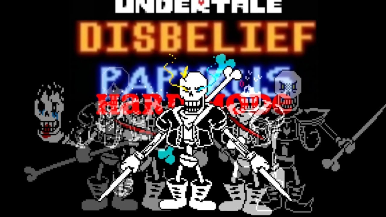 Disbelief Papyrus Hard Mode phase5-9 Full UST my take