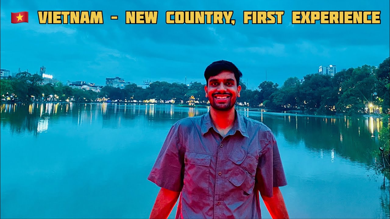 Vietnam First Time 🇻🇳 | Hanoi Airport Immigration, SIM, Money Exchange & Old Quarter Hostel