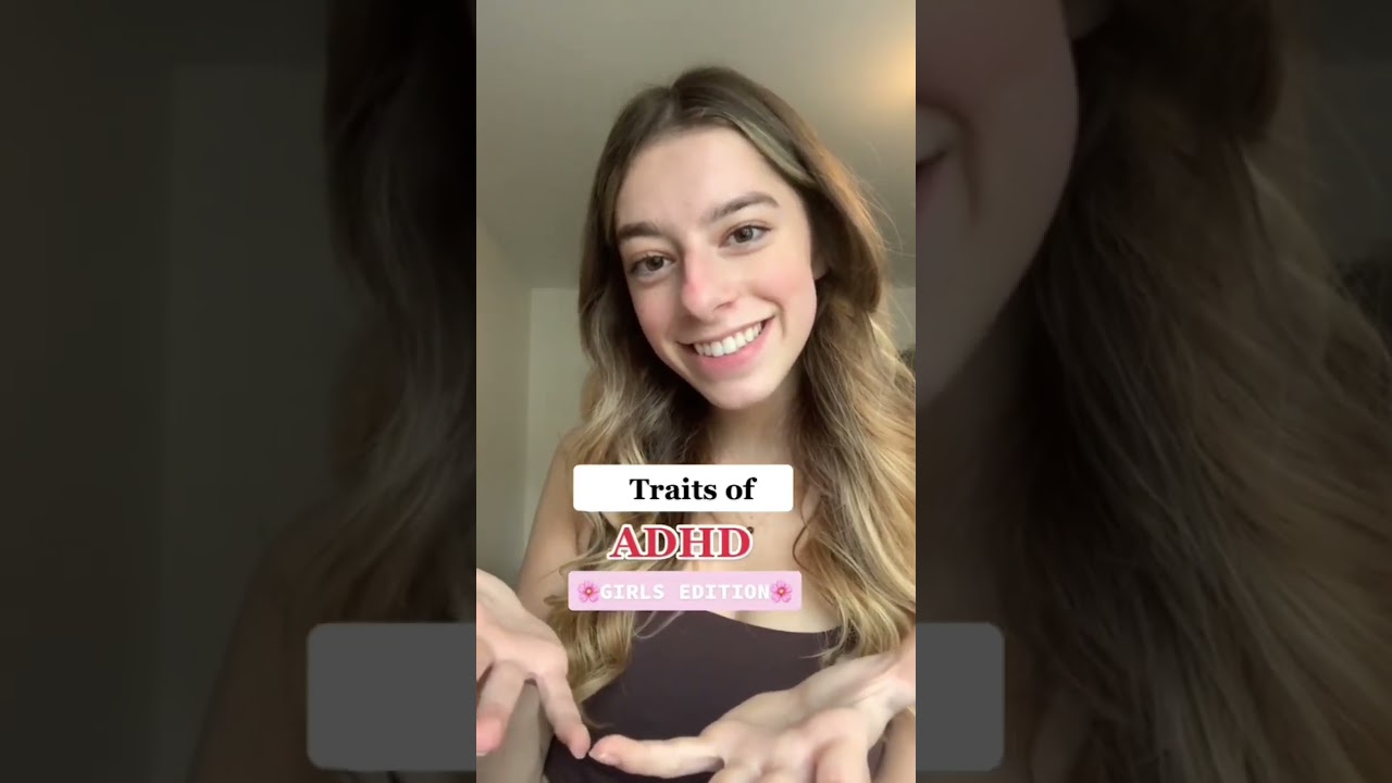 ADHD Traits Common in Girls🌸 #adhd #shorts