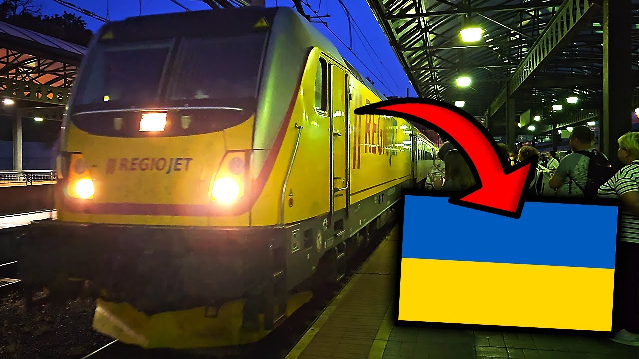 Nočním vlakem z Prahy na Ukrajinu 🇺🇦 (2024)