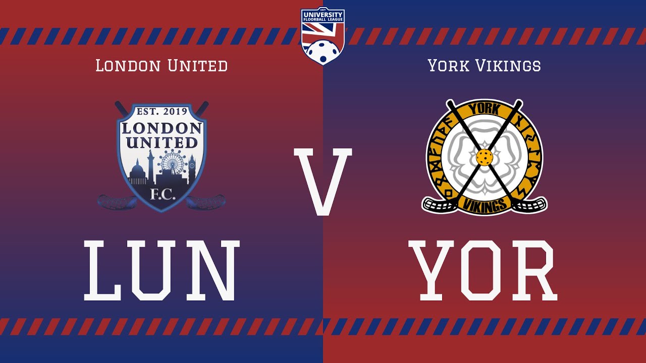 LONDON UNITED VS YORK VIKINGS Full Match w/ commentary and post-match | University Floorball League