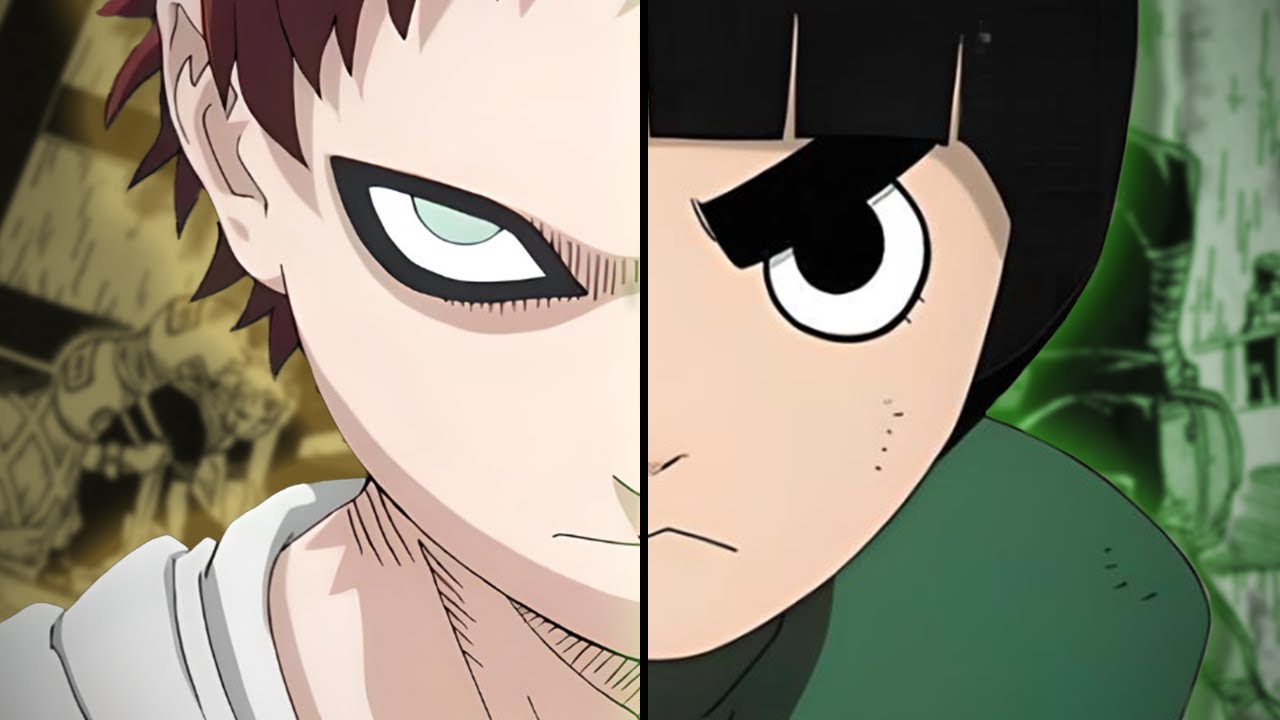 ROCK LEE vs GAARA : un COMBAT dans la LÉGENDE