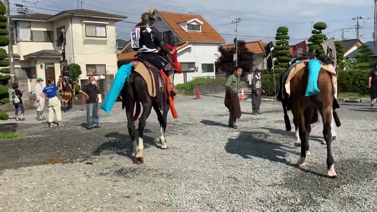令和四年(2022年)相馬野馬追祭 二日目本祭 早朝出陣