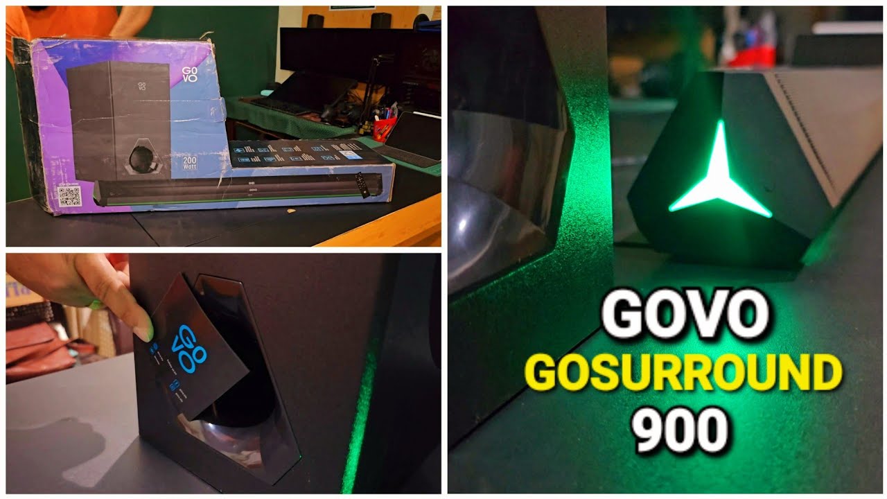ЛУЧШИЙ БЮДЖЕТНЫЙ ДОМАШНИЙ КИНОТЕАТР — GOVO GOSURROUND 900 — САУНДБАР 200 ВТ — 2.1-КАНАЛЬНЫЙ — ЦВЕ...