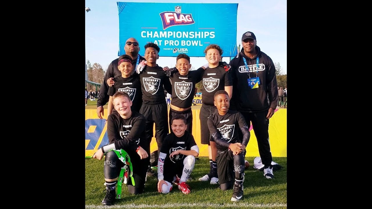 2019 ESPN broadcast 10U NFL Flag National Championship at The Pro Bowl