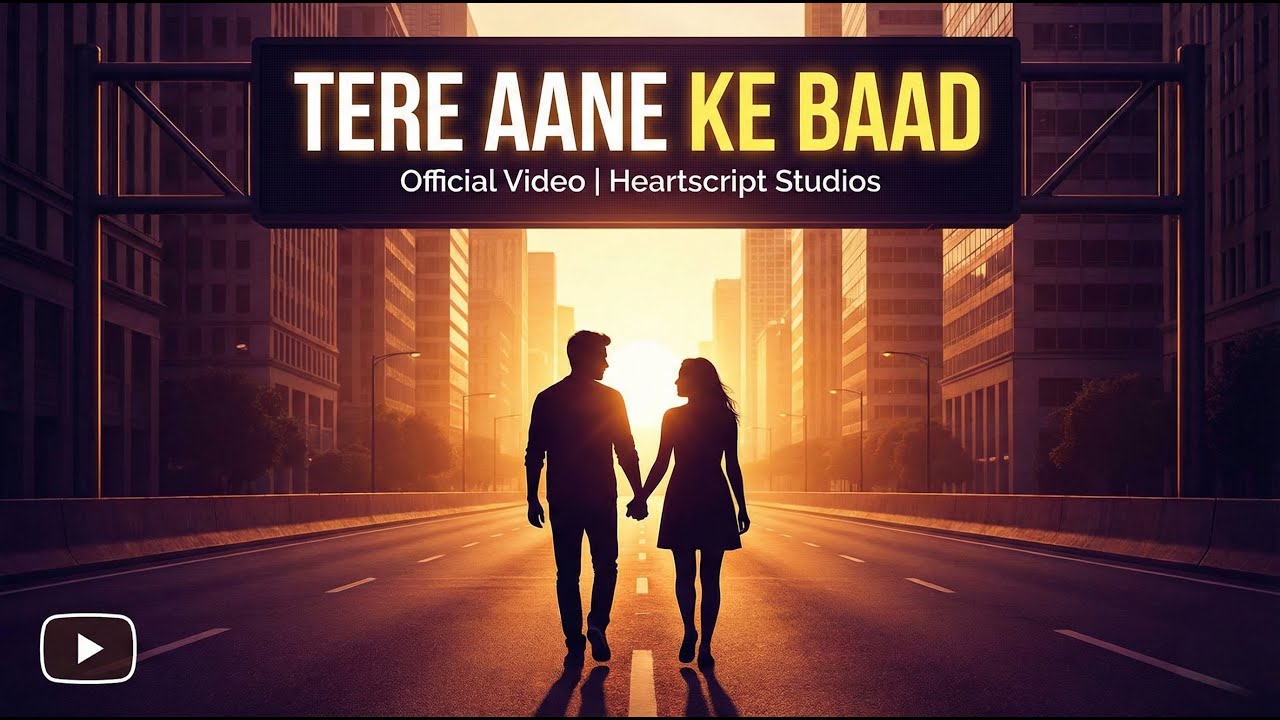 Tere Aane Ke Baad  A Story of Finding Love  Official Music Video  Heartscript Studios