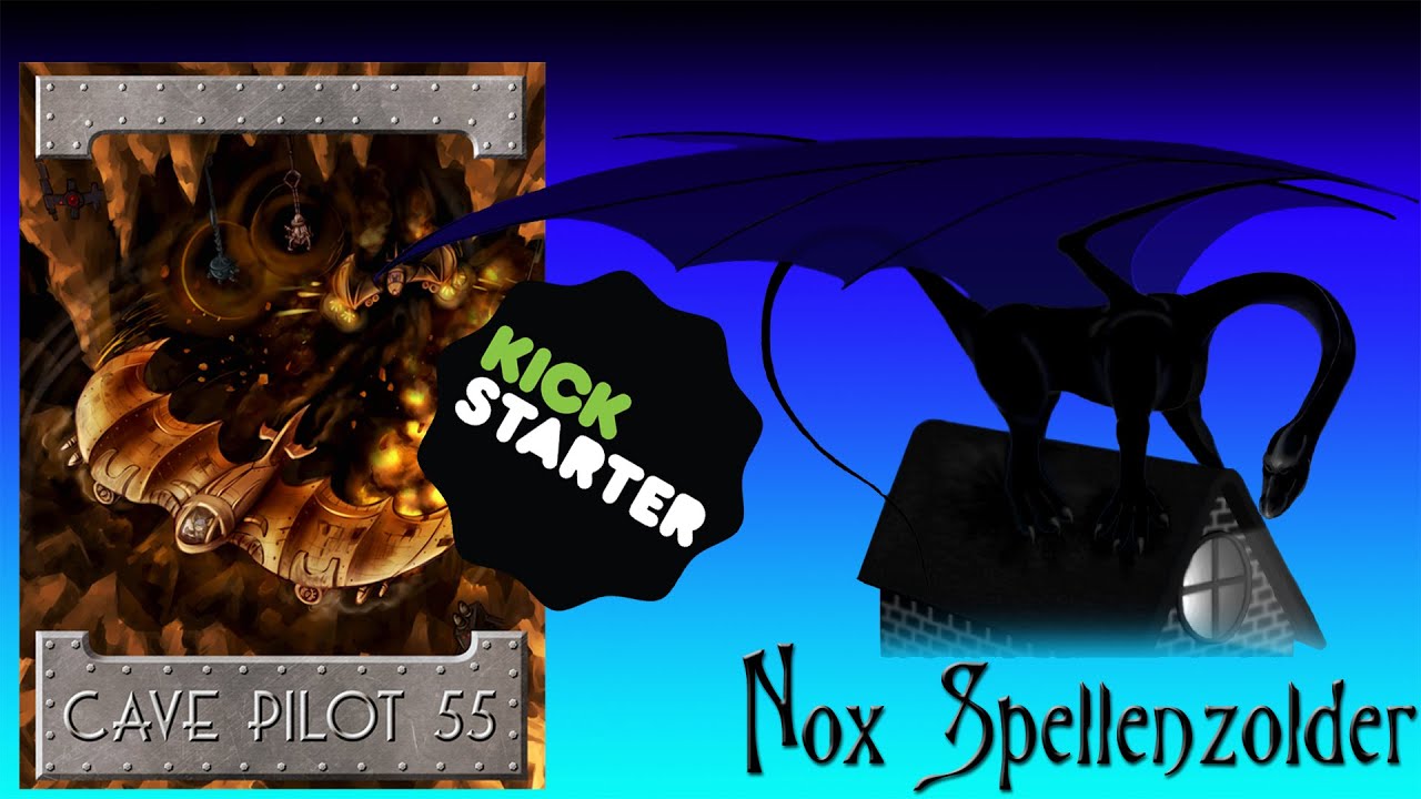Cave Pilot 55 - Kickstarter (NL)