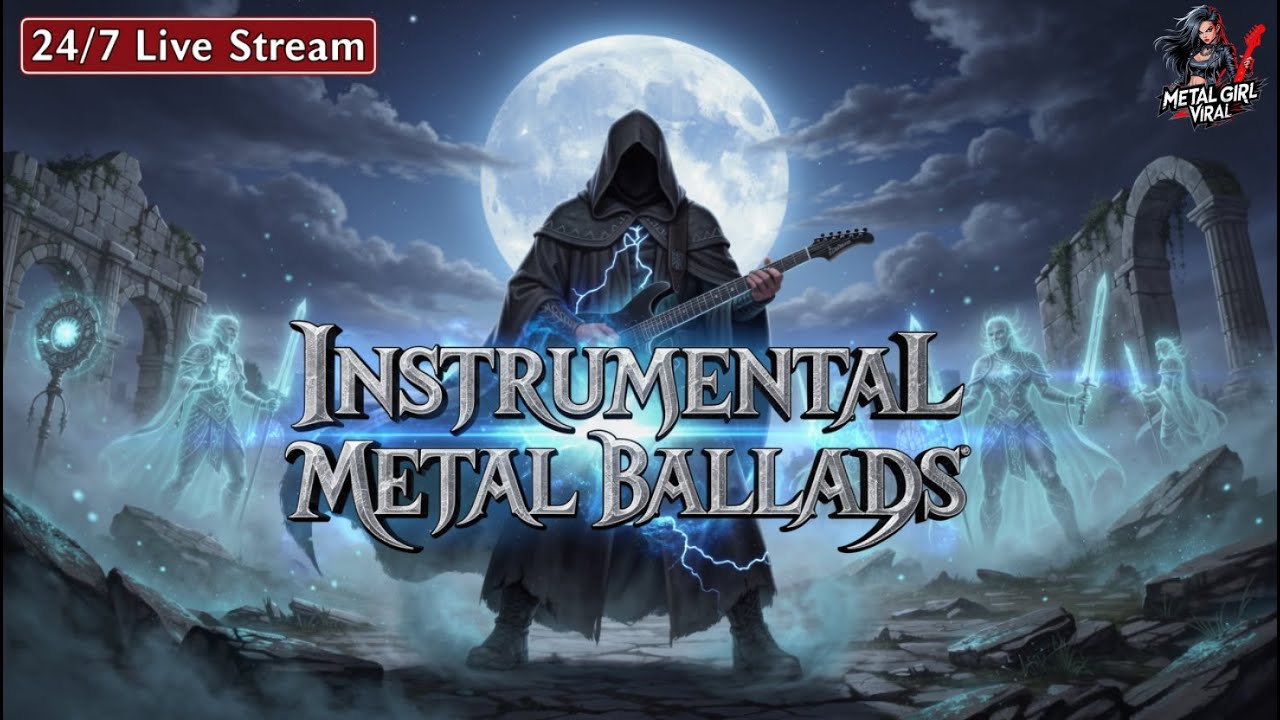 24/7 Live Stream - Heavy Metal Ballads for Broken Hearts | Emotional Music That Hit Different