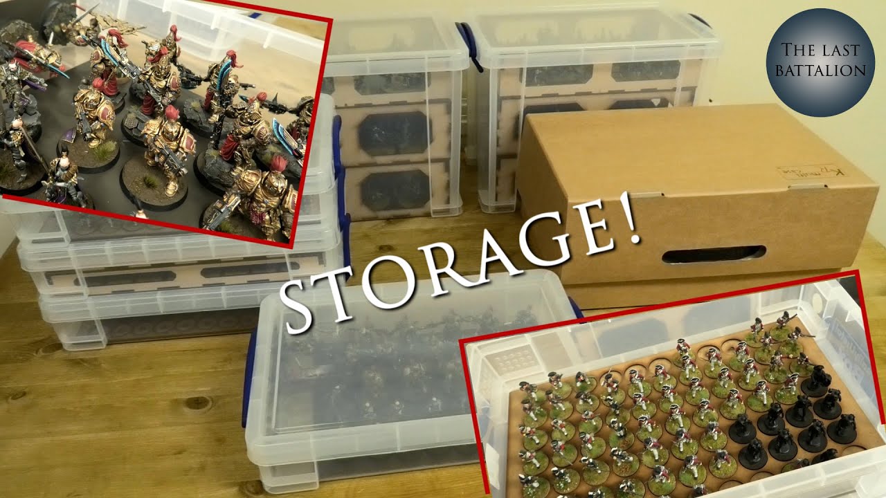 How I Hobby - Storage Solutions for Your Miniatures