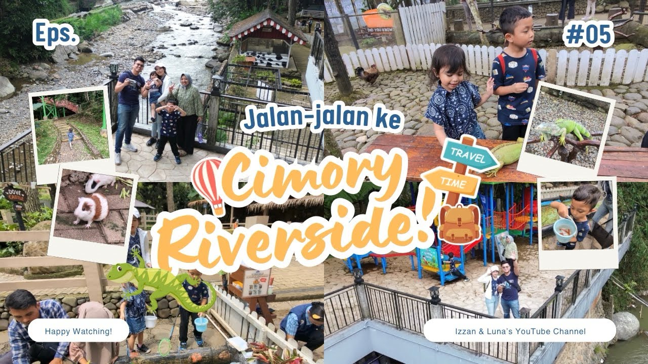 CIMORY RIVERSIDE DAY OUT: Ternyata Ada Hewan Gede Banget?!?! (Tonton Sampai Akhir!!!) 🐠🦎