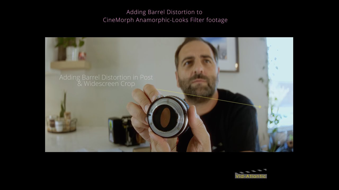 Adding Barrel Distortion to Anamorfake Anamorphic-Looks Footage in Post Production (Davinci Resolve)