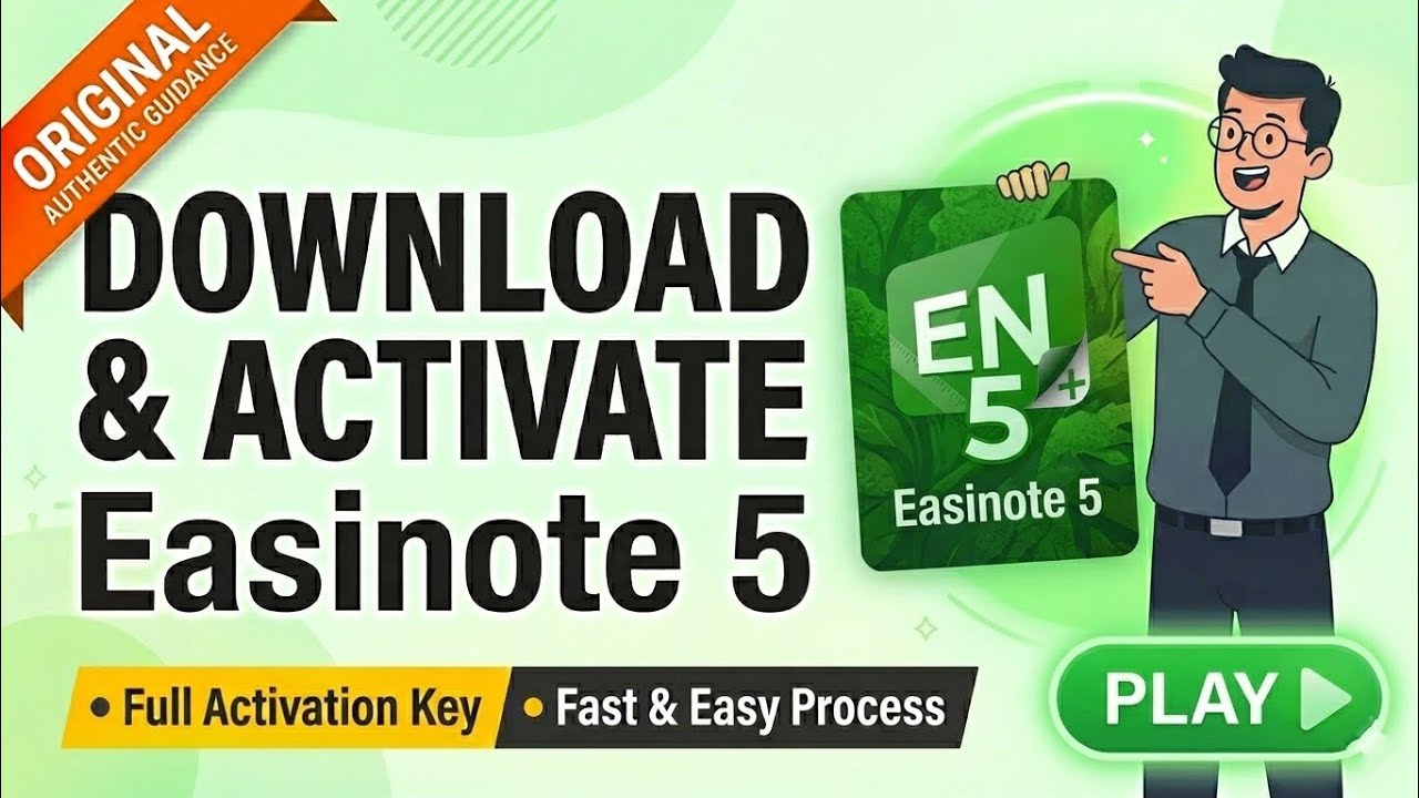 How to install Note 5 software| how to activate note 5 software| easynote 5 download | note 5 key