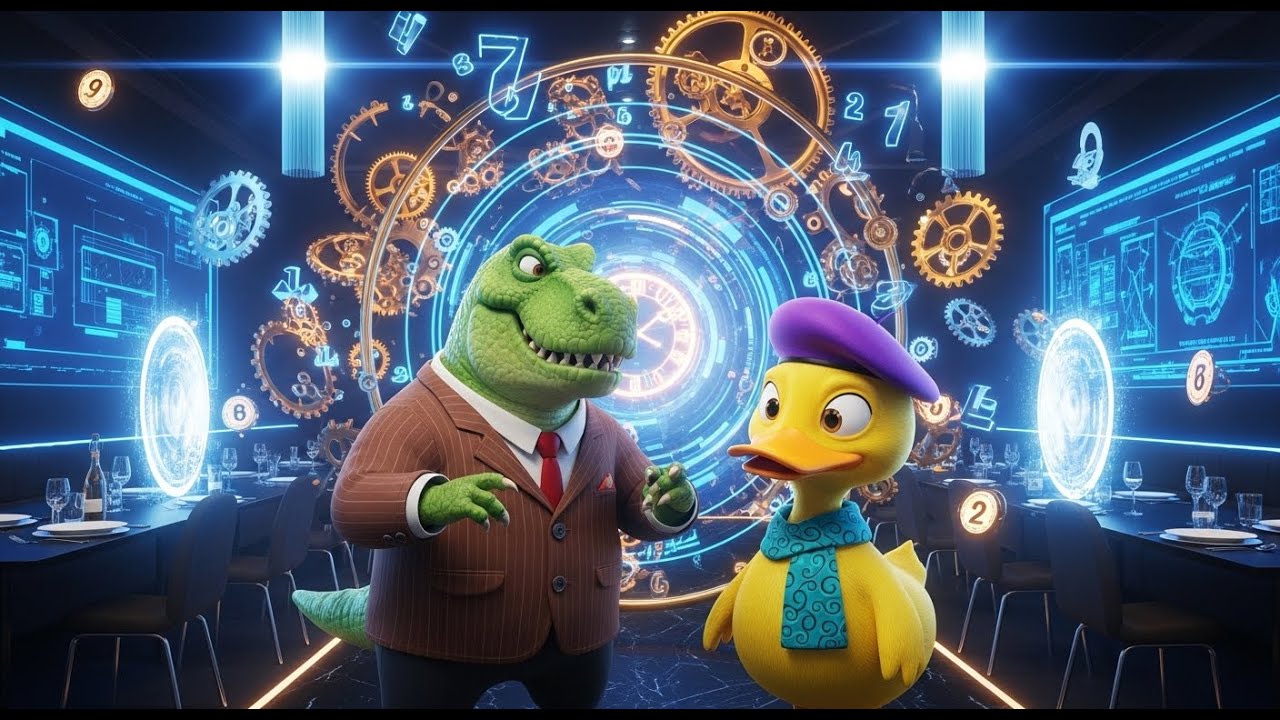 The Dinosaur & His Duck Friend – Building a Smart Modern Restaurant