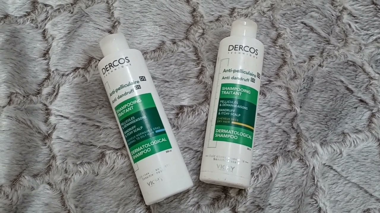 ريفيو تجربتي مع شامبو فيتشي ديركوس ضد القشره vichy dercos antidandruff