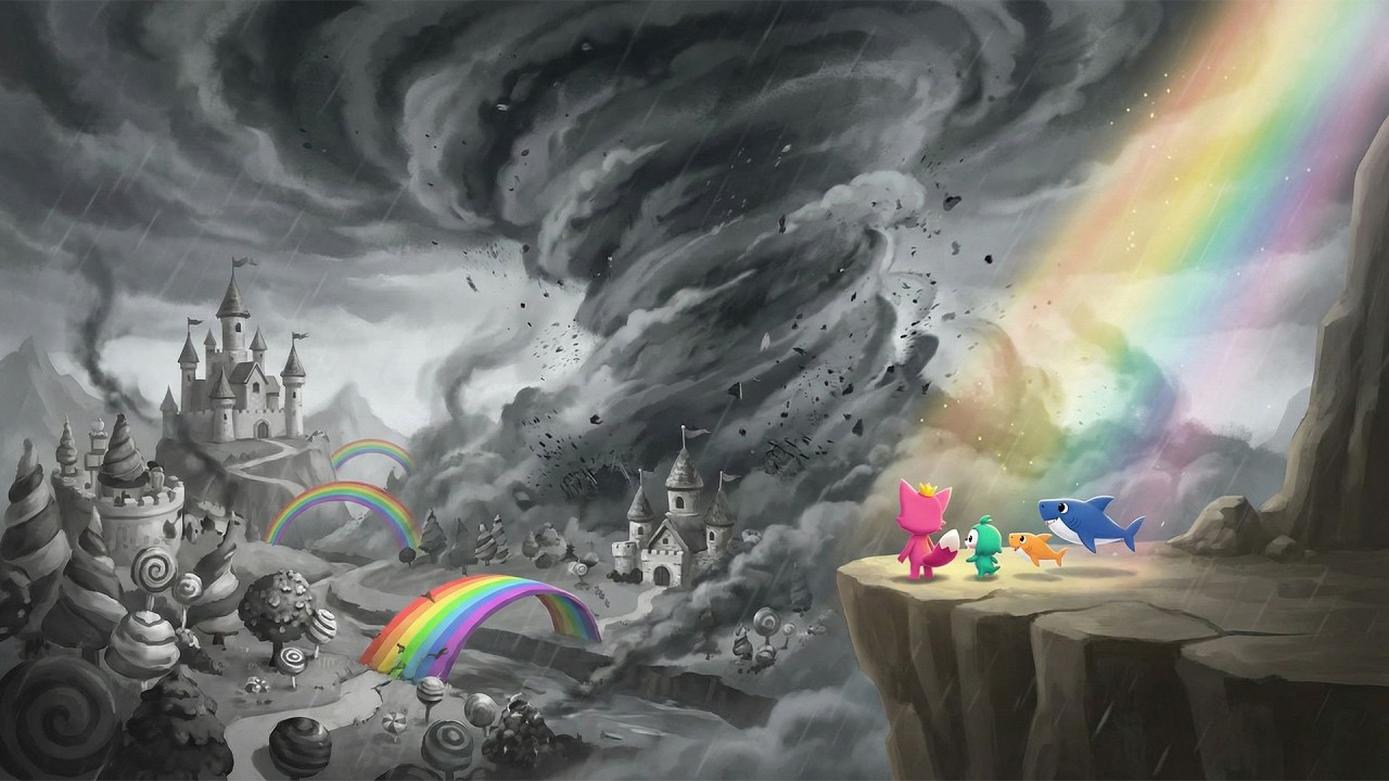 Pinkfong and the Rainbow Kingdom – The Crystal of Light | Pinkfong Animation