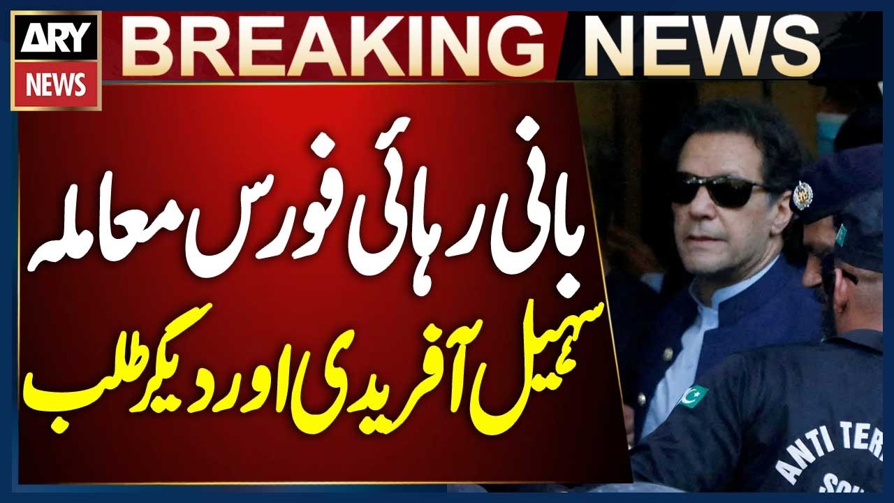 Imran Khan Release Force Case: Constitutional Petition Hearing Against  Sohail Afridi and Others