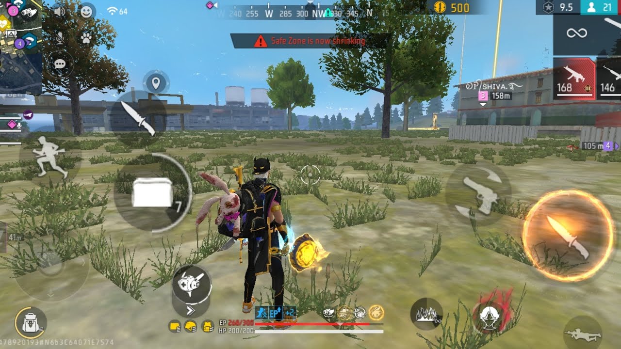 Rate kills MP5+AC80 99%Headshot Rate | Solo Vs Squad Full Match Garena Free Fire Max