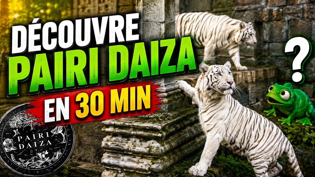 Decouvre Pairi Daiza en 30 mn le meilleur parc animalier que j'ai pu découvrir  en Belgique 